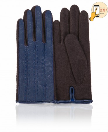 Перчатки Женские i.LT_VASSA/NAVY.BR